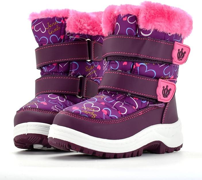 Nova Toddler Girl's Winter Snow Boots Size 11 - Opticdeals