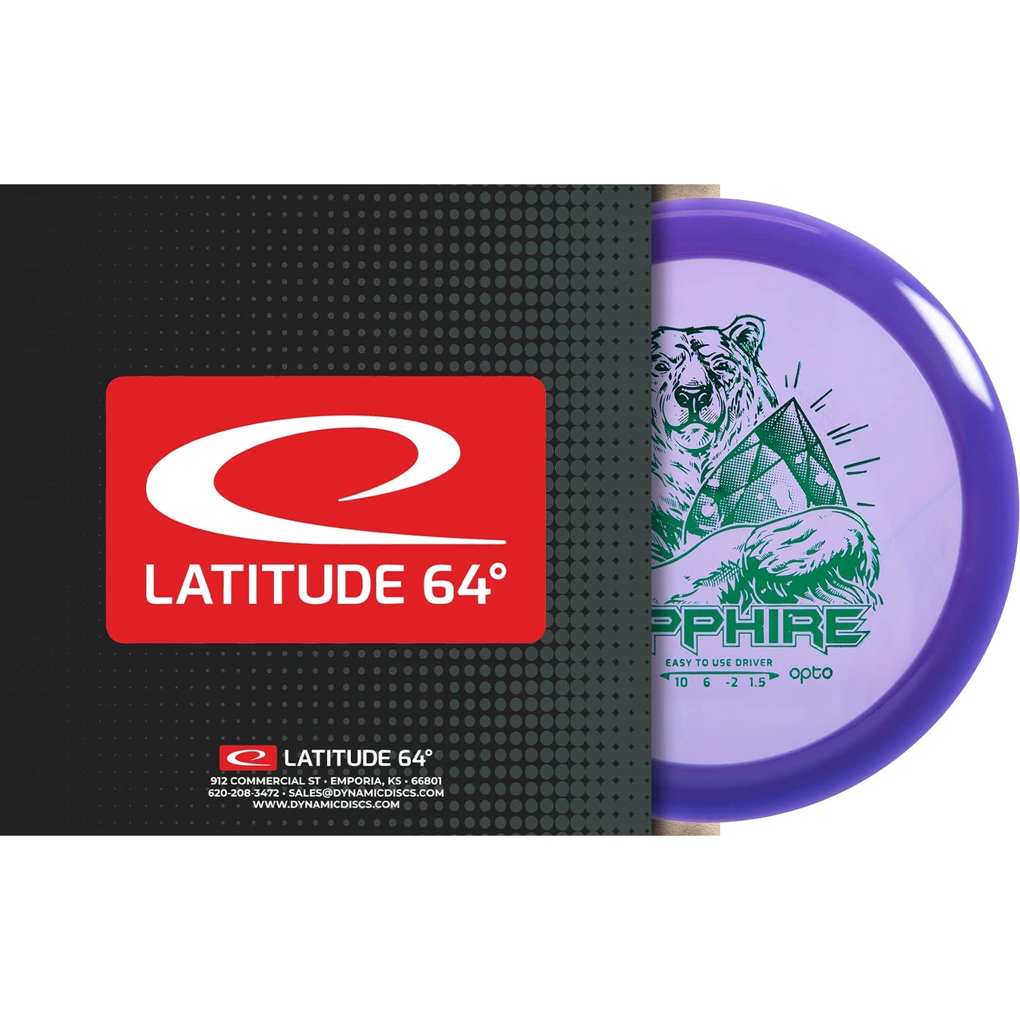 D·D DYNAMIC DISCS Latitude 64 Opto Sapphire Frisbee Golf Disc  Disc Golf Driver - Opticdeals