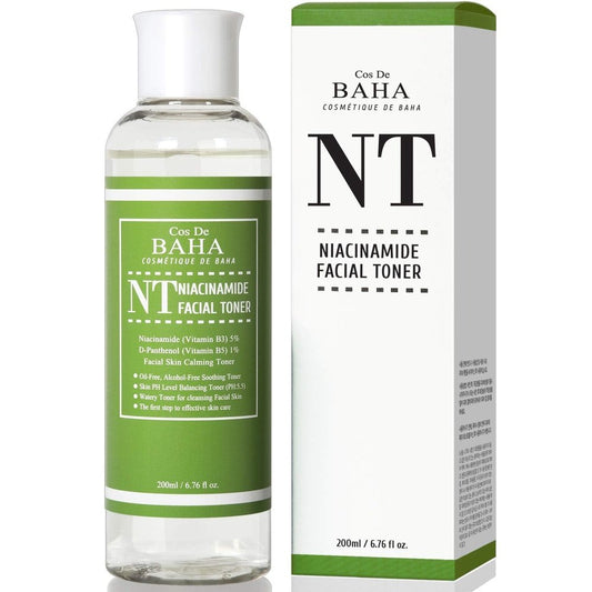 Niacinamide 5% Toner 6.76oz w Vitamin B5 1% - Korean Skin Care for Pore - Opticdeals