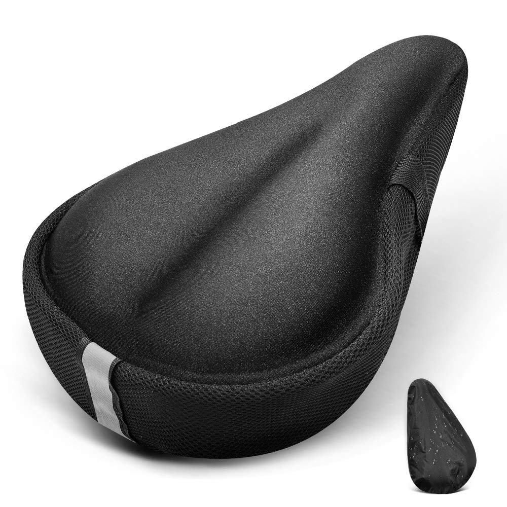 ANZOME Gel Bike Seat Cover for Women and Men, Peloton Seat Cushion Fits for - Opticdeals