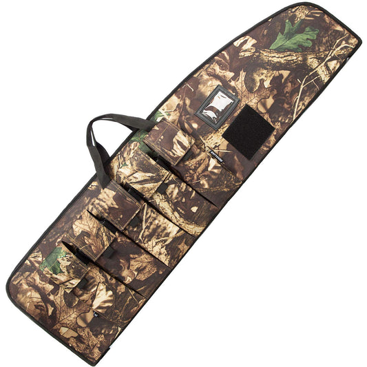 MERALIAN 38/42 Inch Rifle Case Camo Soft Bag with Multiple Magazine Holder - Opticdeals