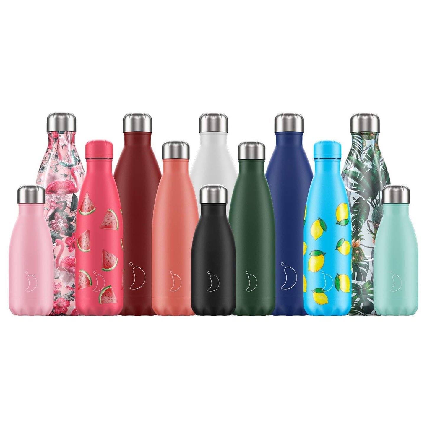 Chilly's Water Bottle  Stainless Steel and Reusable Leak Proof, Leopard 260ml - Opticdeals