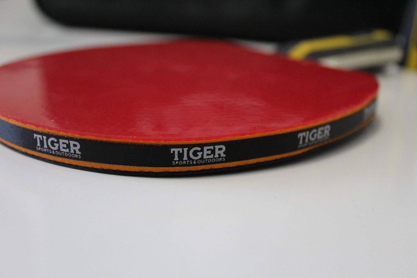 Tiger Sports  Table Tennis Set Premium 4-Player Professional Grade Ping Pong Set - Custom Storage Bag and Balls Bundle - Opticdeals