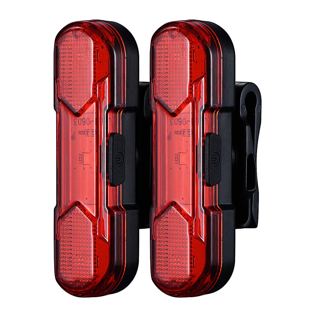 YHN 2 Pack Rear Bike Tail Light Ultra Bright USB Rechargeable Bicycle Taillights - Opticdeals