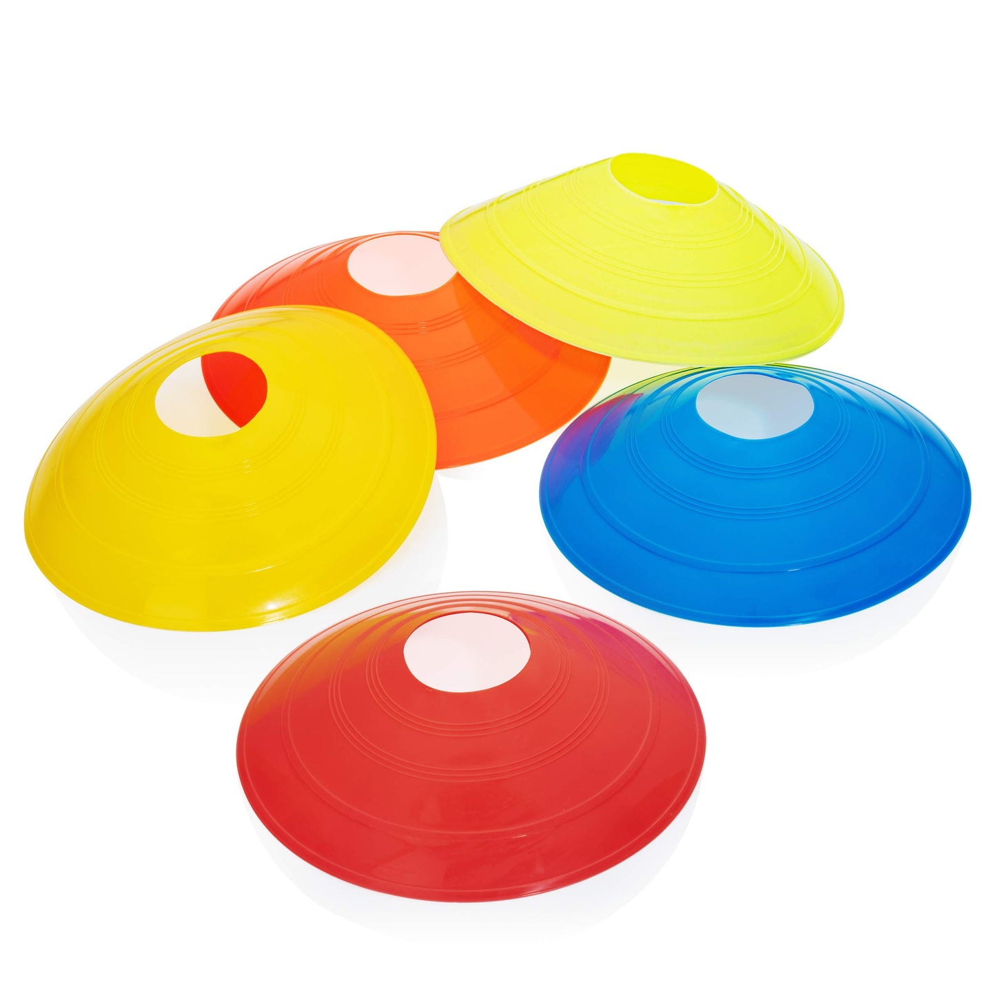 Agility  Training Disc Cones Pack of 50 With Carry Bag - Opticdeals