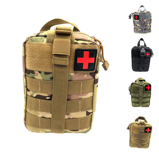 Tactical Rip-Away EMT Medical First Aid IFAK Survival Pouch Bag Only Multicam - Opticdeals