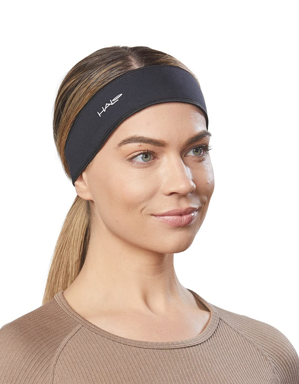 Halo Headband Halo II, Sweatband Pullover for Men and Women, No Slip with Moisture Wicking Dryline Fabric, Grey, One Size - Opticdeals