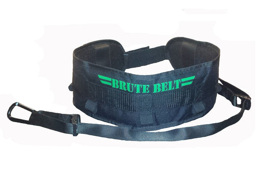 Brute Belt - Nylon Dip Pullup Squat Belt (Black, Small) - Opticdeals