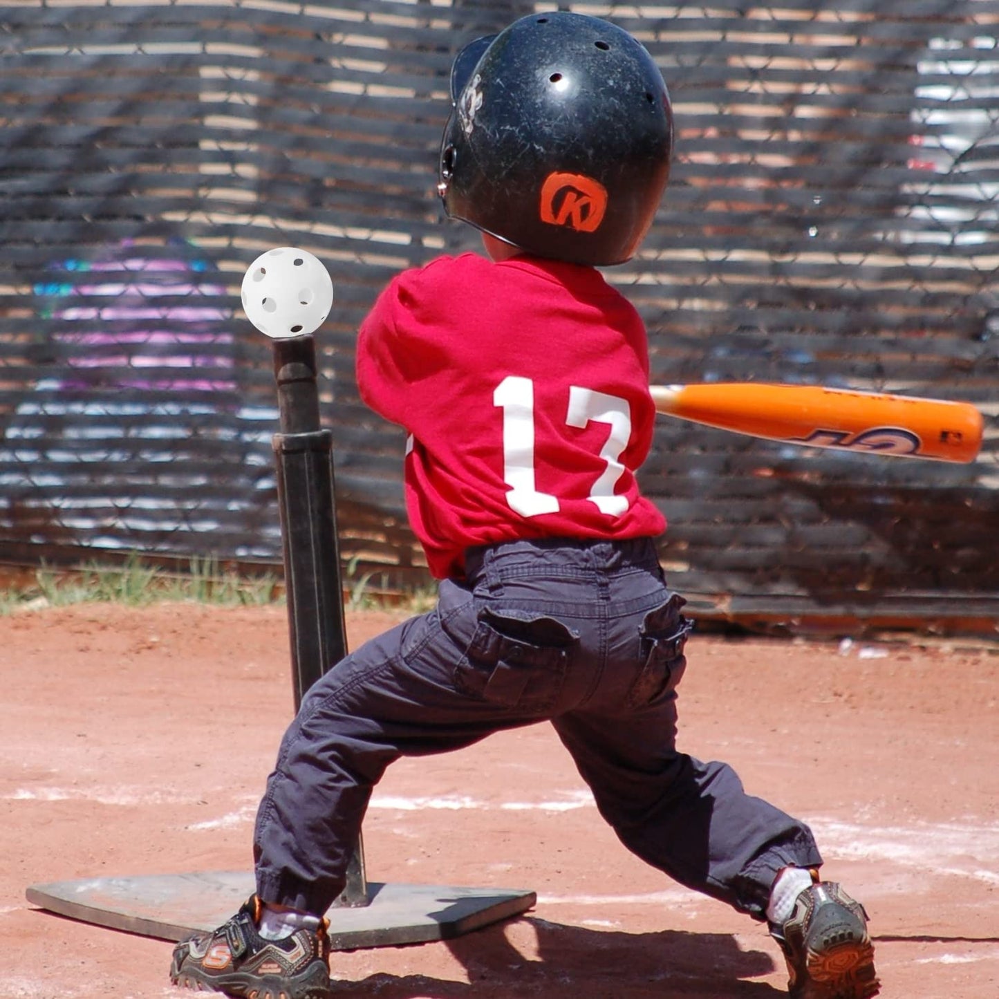 GSE 12-Pack Plastic Practice Baseballs T-Ball Batting Training - Opticdeals