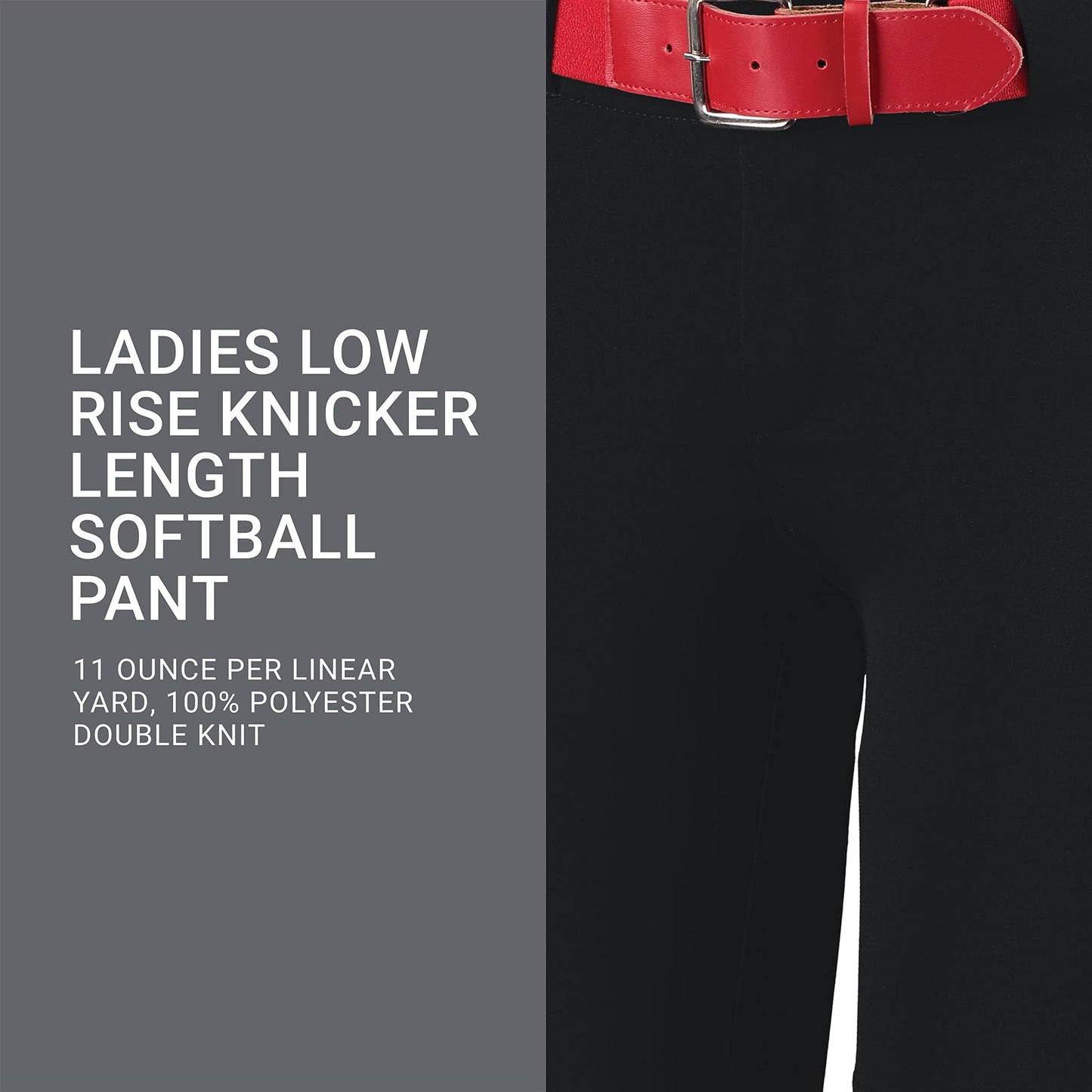 Russell Athletics  Softball Pants Med Black Women's Low Rise Knicker - Opticdeals