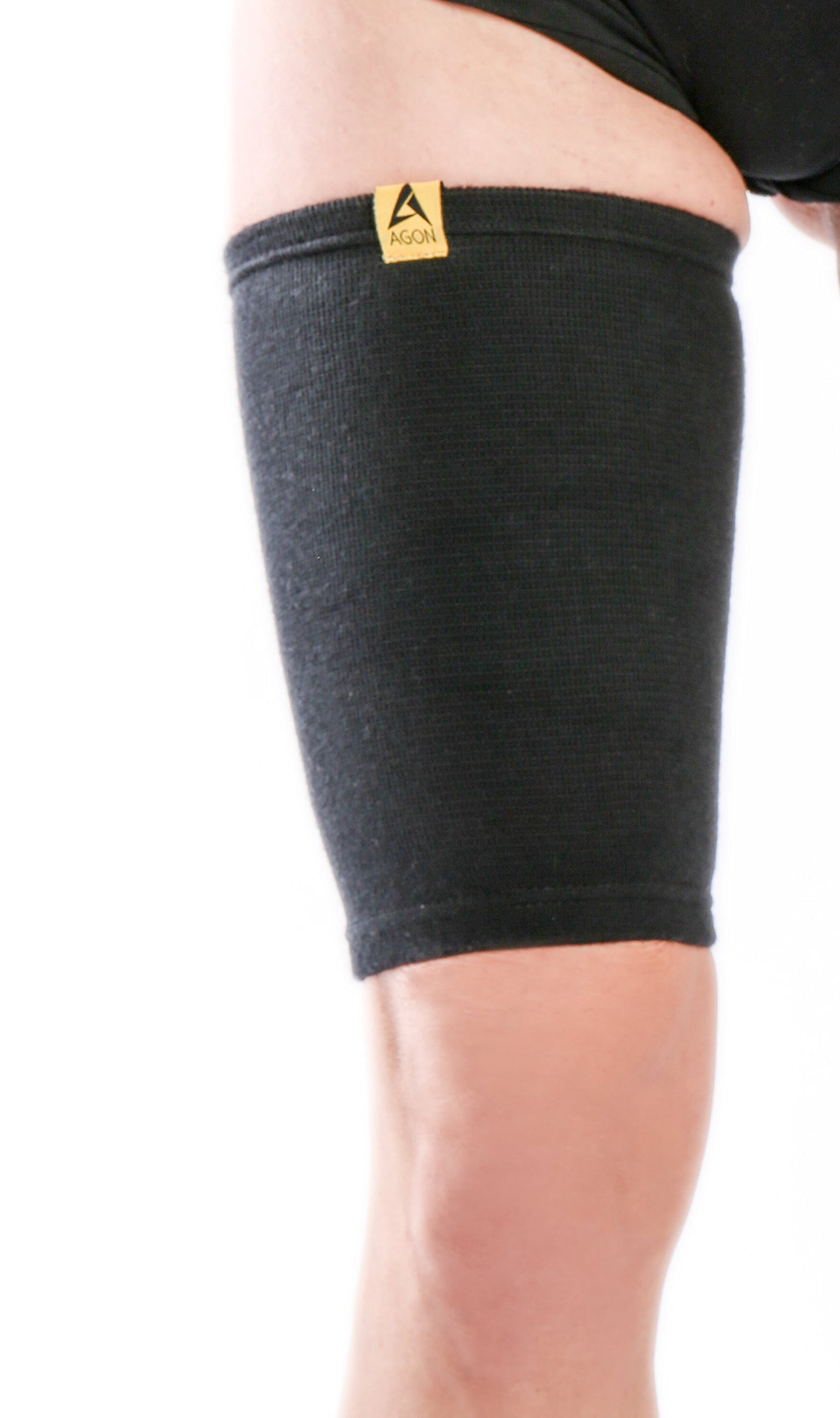 Agon Thigh Compression Sleeve Brace Support Compression Recovery Thighs Wrap - Opticdeals