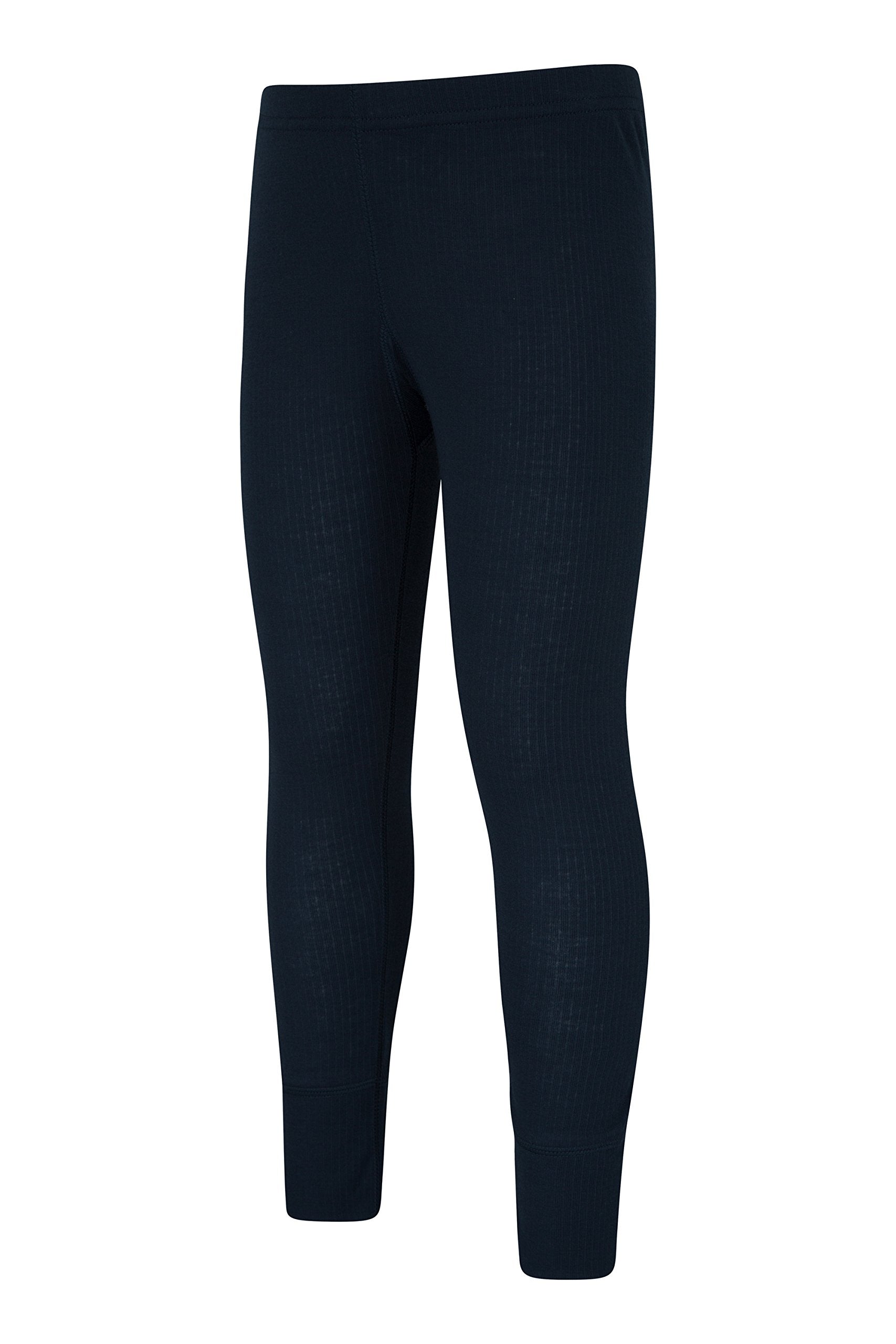 Mountain Warehouse Talus Kids Base Layer Thermal Pants Navy 5-6 Years - Opticdeals