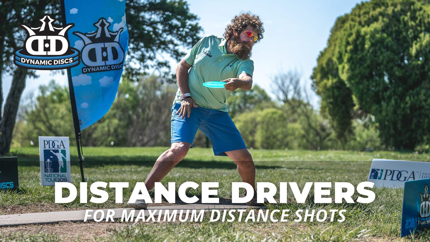 Dynamic Discs Lucid Raider Disc Golf Driver | 170g Plus | Maximum Distance - Opticdeals