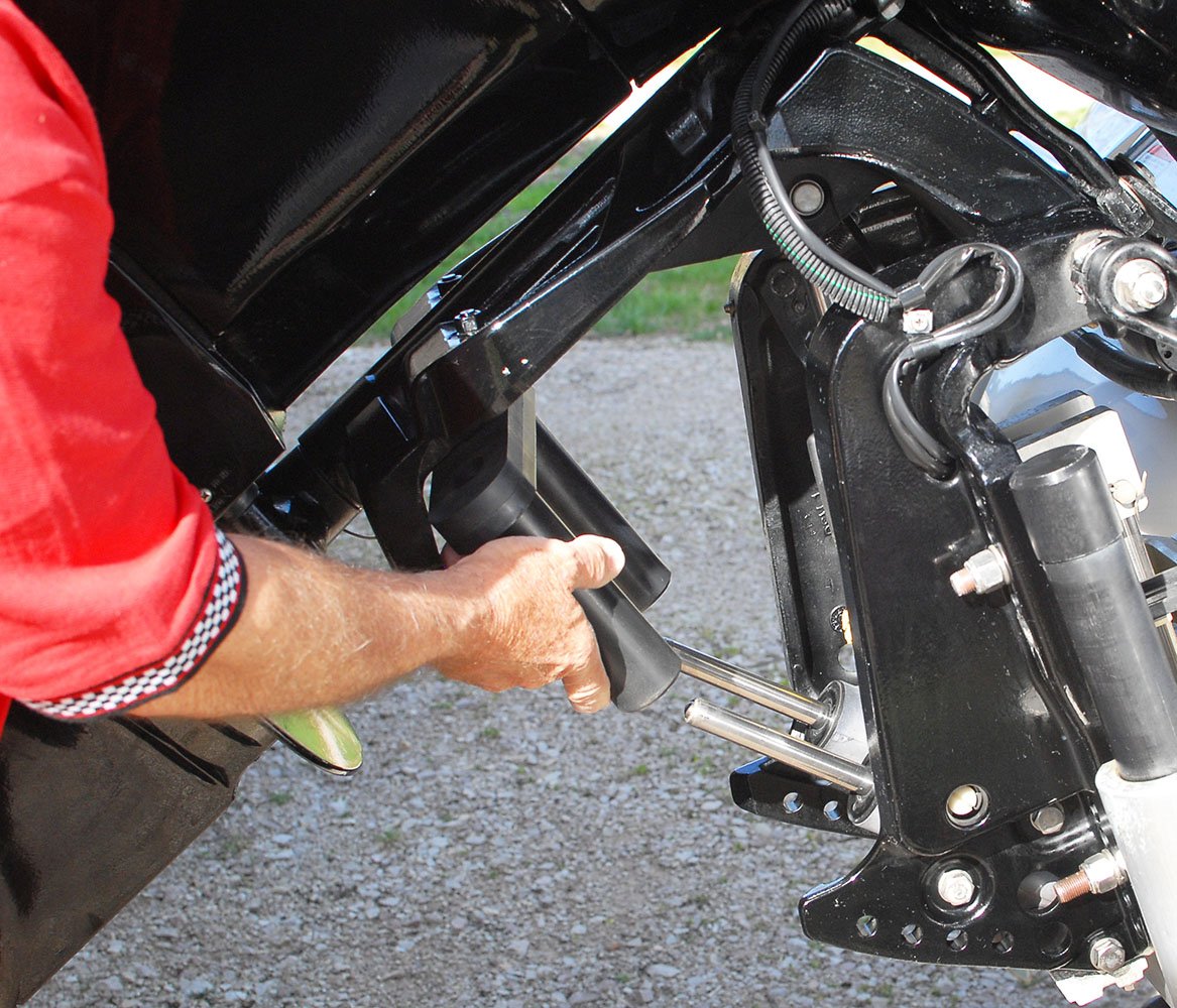 RITE-HITE New Motor Holder - Stabilizes Outboard Motors with Two Trim Cylinders - Opticdeals
