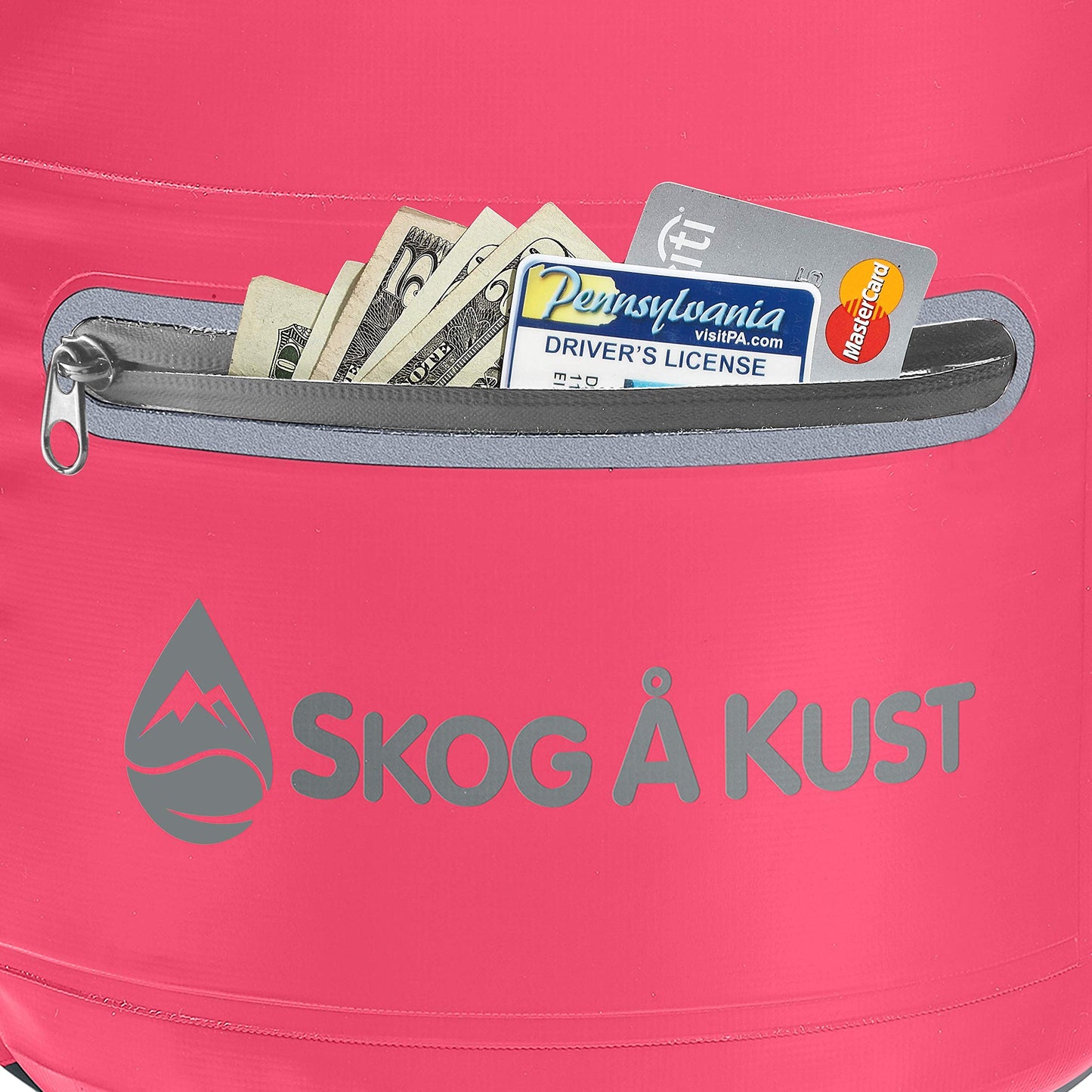 Skog Å Kust DrySak Waterproof Dry Bag | 10L Pink - Opticdeals