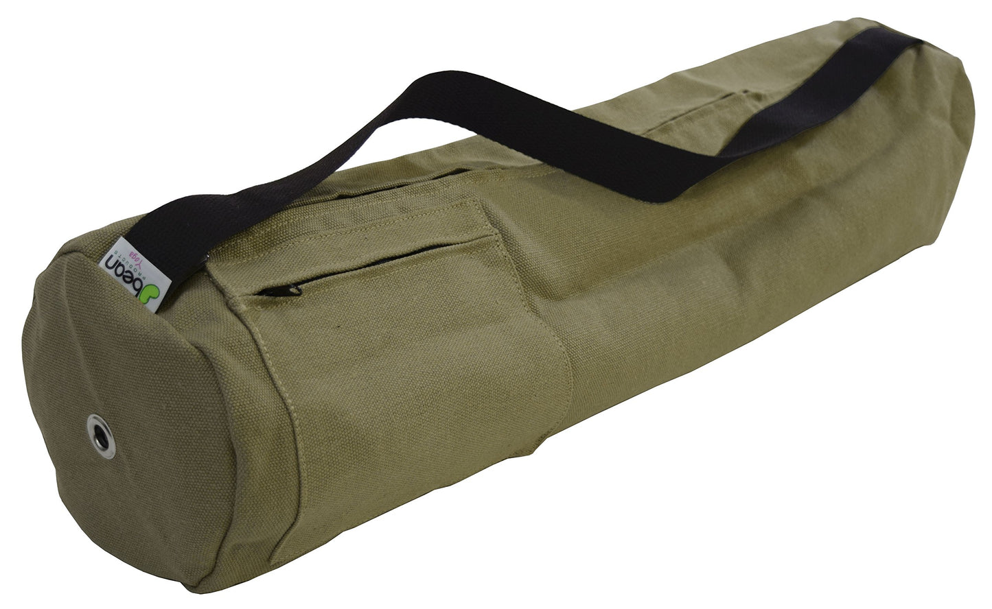 Bean Products Yoga Mat Bag 100% Hemp, Large or Extra Large (fits All Jade and Manduka Mats) Made in USA - Opticdeals