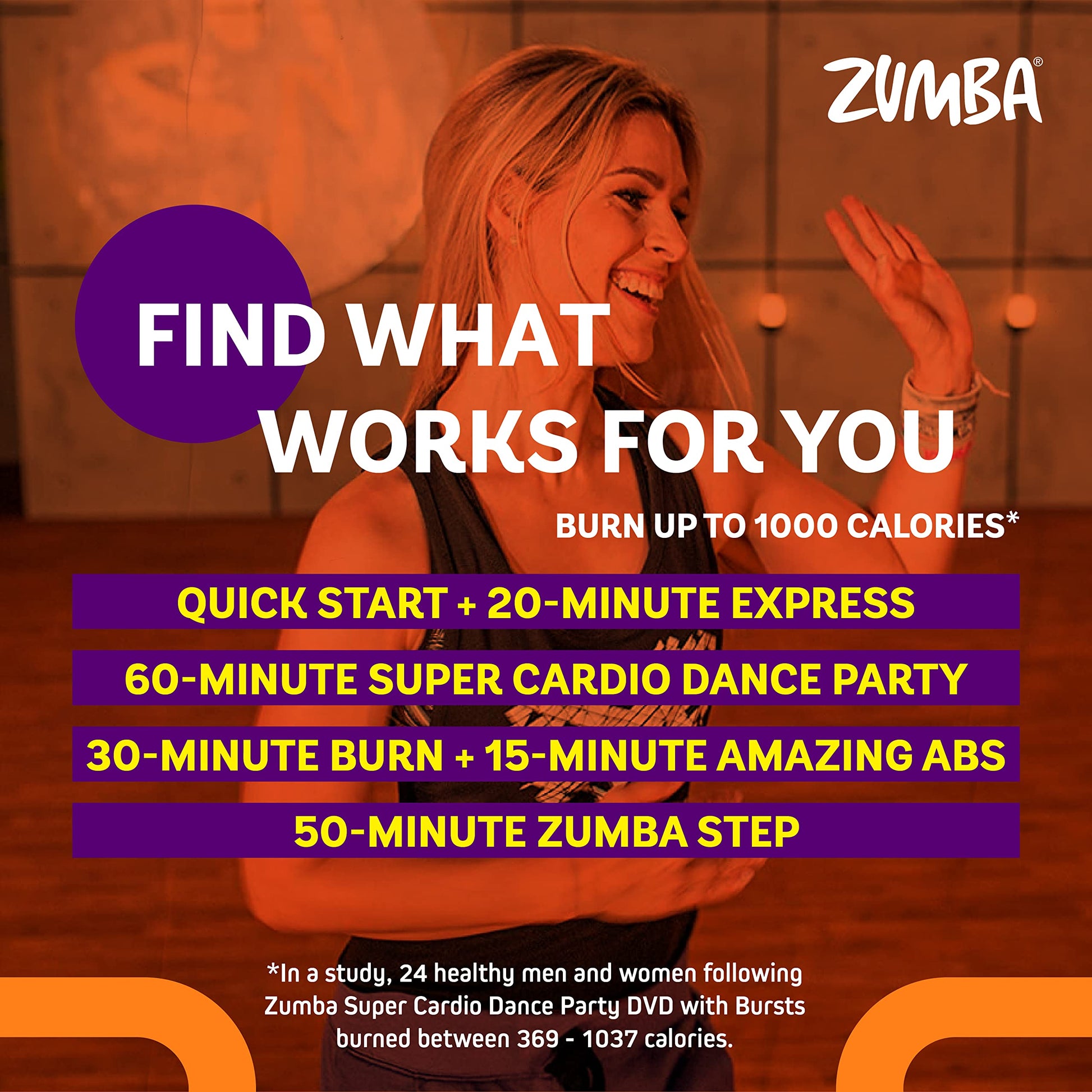 ZUMBA Incredible Results Weight-Loss Dance Workout DVDs and Guides Value Pack - Opticdeals