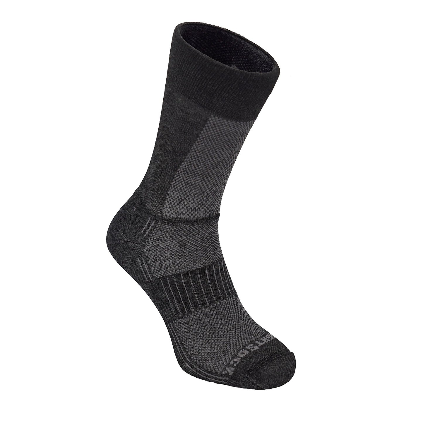 Wrightsock Coolmesh II Crew Blister Free Socks-Light & Breathable Double Layered/Unisex/Durable & Dry/Athletes & Travel - Opticdeals
