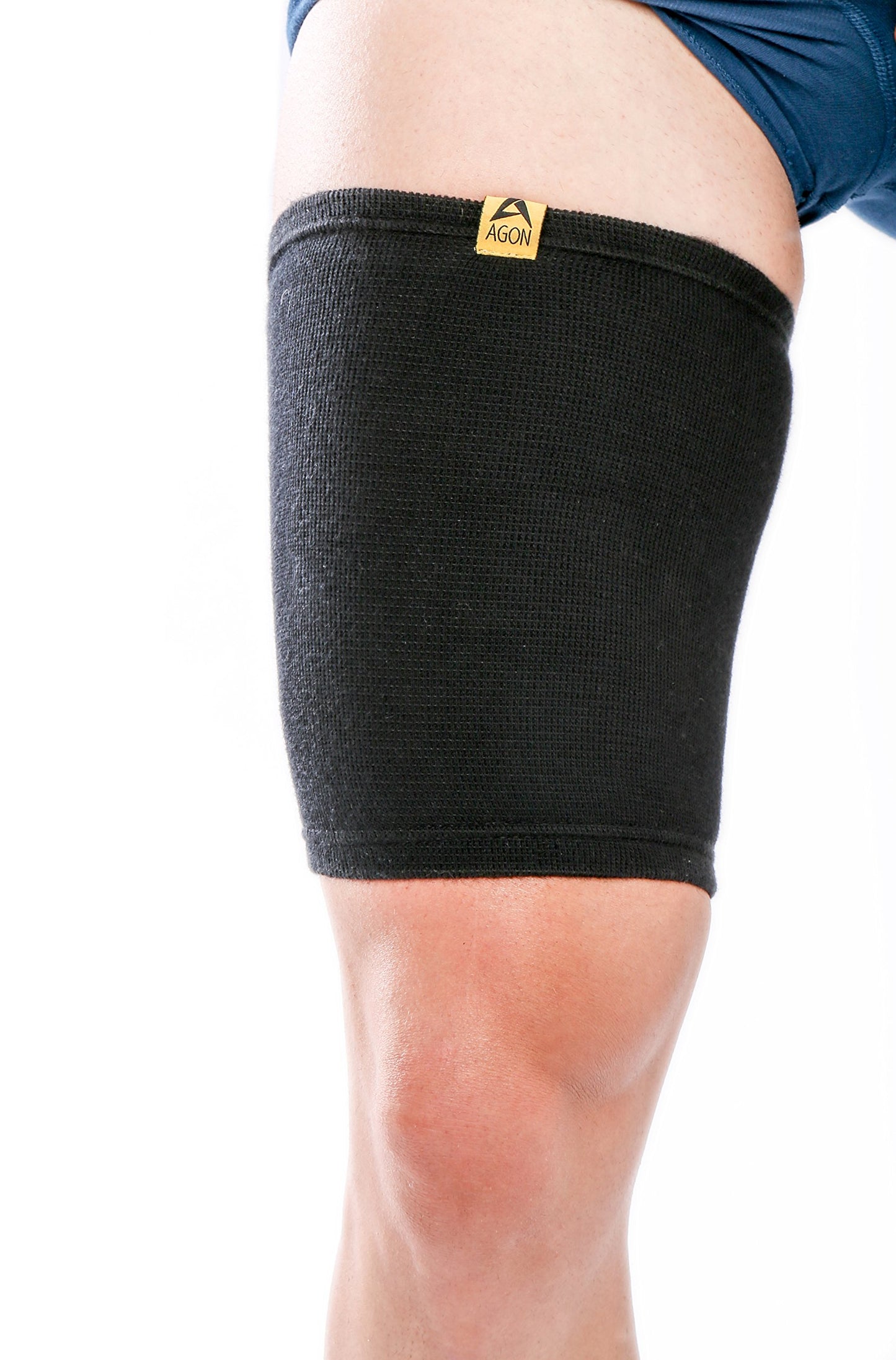 Agon Thigh Compression Sleeve Brace Support Compression Recovery Thighs Wrap - Opticdeals