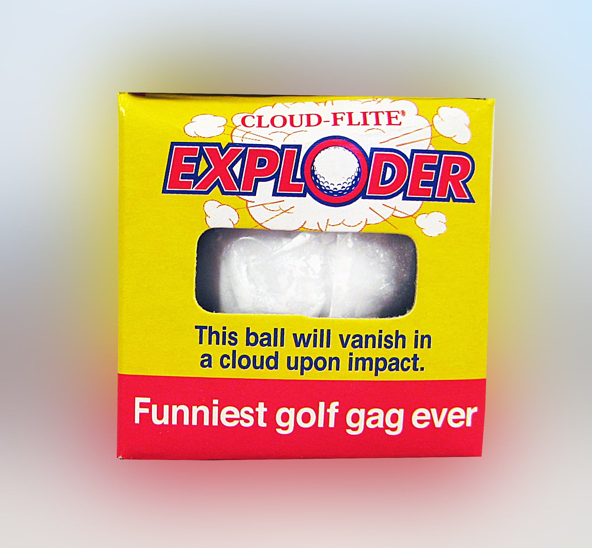 Trick Exploding & Unputtable Golf Ball 3 Pack - Opticdeals