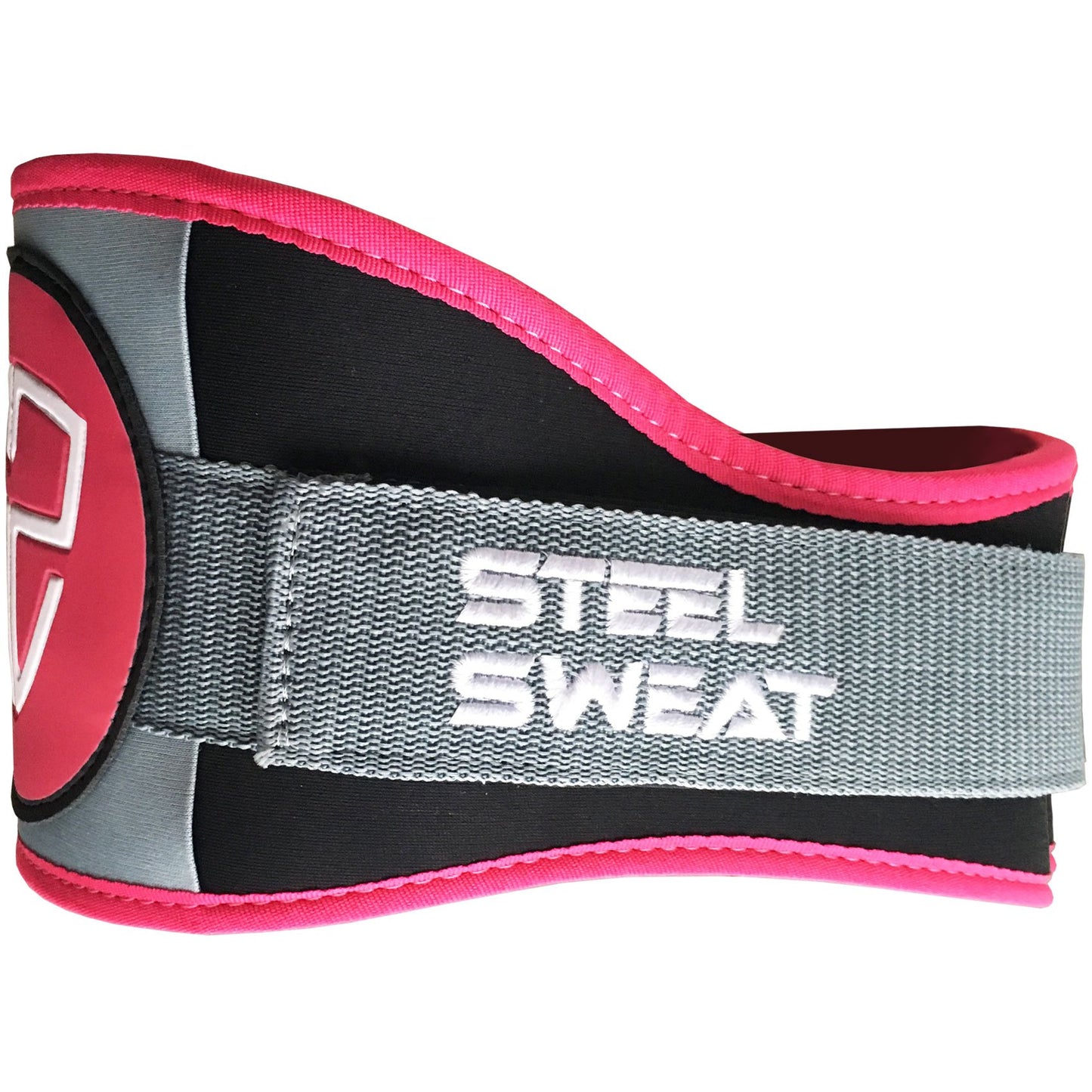 Weight Lifting Belt for Women Pink Medium 6 inch Flexible Lightweight Contoured Belt - Opticdeals