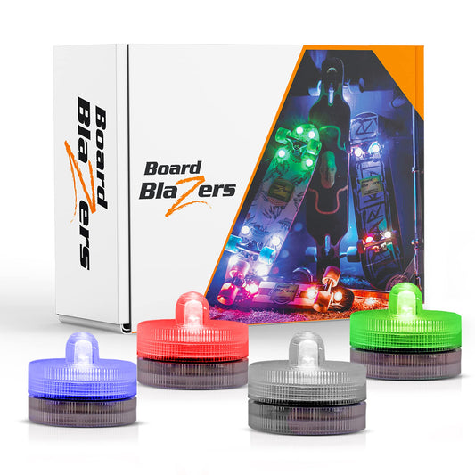 Board Blazers LED Skateboard Lights Underglow Lighting Lime - Opticdeals