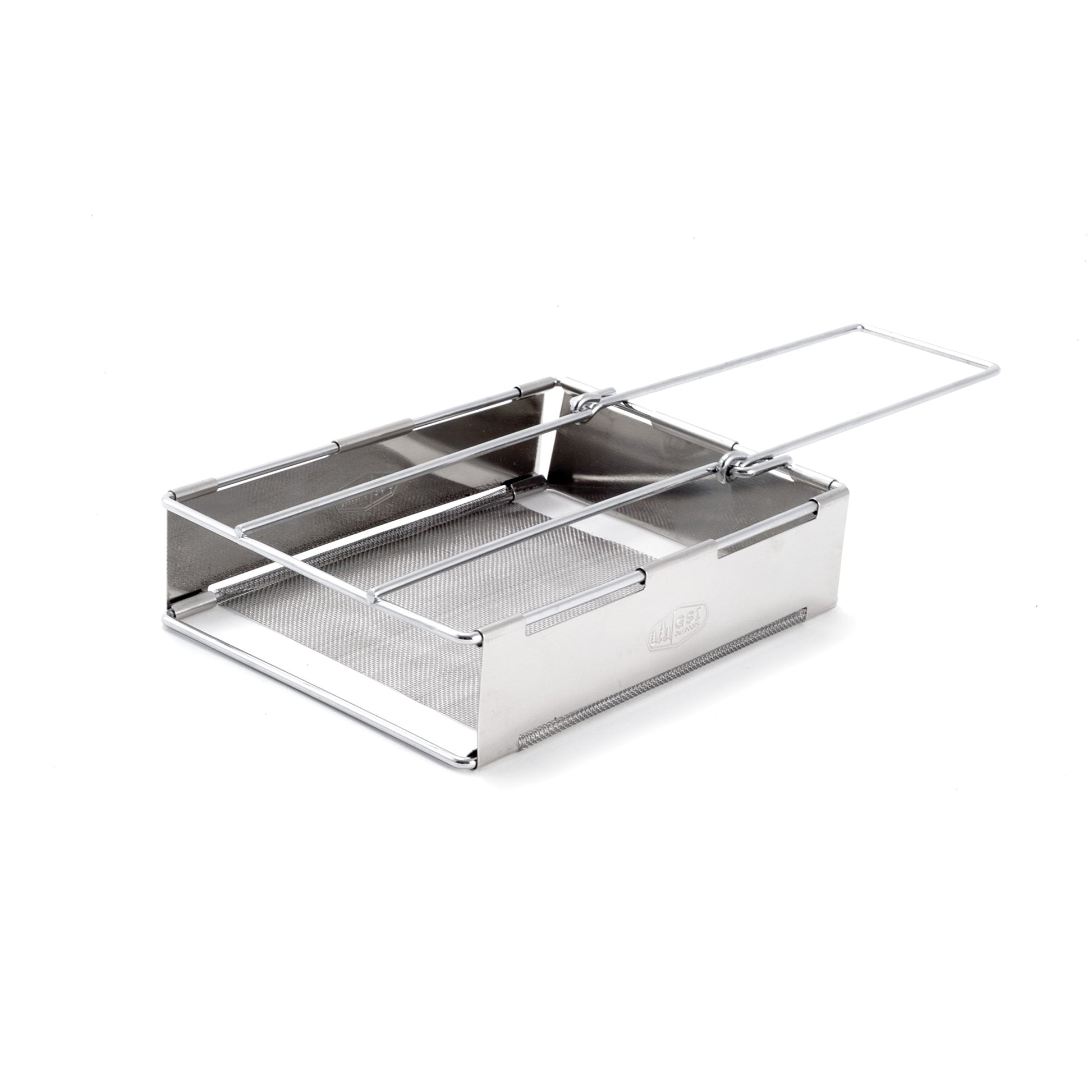 GSI Outdoors Glacier Stainless Steel Toaster | Collapsible, Hand-Held Toaster for Camping and Backpacking - Opticdeals