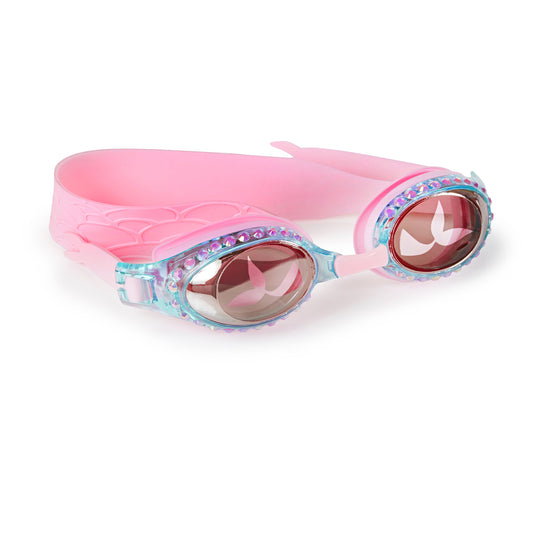 Bling2o Girls' Jewel Pink Swimming Goggles with UV Protection (Ages 3+ up) - - Opticdeals