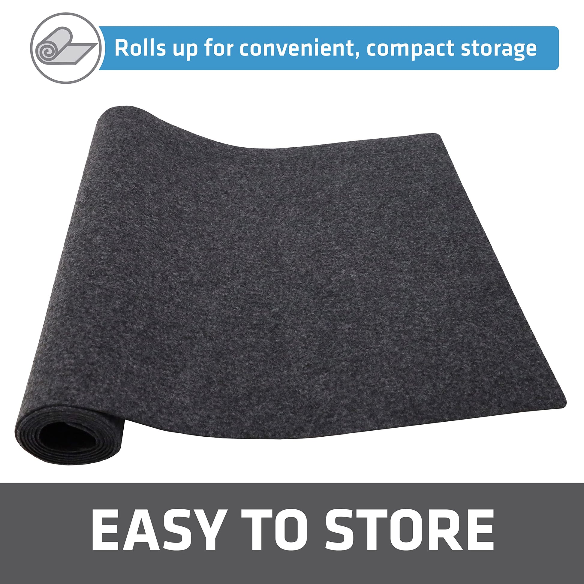 Drymate Gun Cleaning Pad (16" x 20"), Premium Gun Cleaning Mat - Absorbent/Waterproof/Durable - Protects Surfaces, Contains Liquids - (Made in The USA) (Charcoal) - Opticdeals