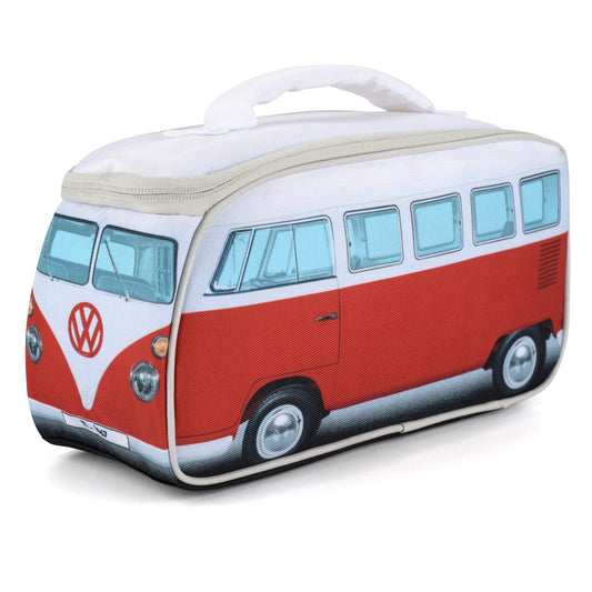 Volkswagen Camper Van Insulated Lunch Bag – Official VW Cooler Lunch Box with Carry Handle – Multiple Colours - Opticdeals