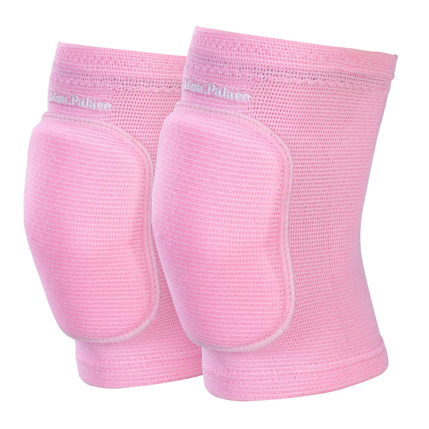 Lion Palace Volleyball Knee Pads for Dancers—Soft Breathable Knee Pads for Men Women Kids Knees Protective, Knee Brace for Football Dance Yoga Tennis Running Cycling Workout Climbing (Pink, XXS) - Opticdeals