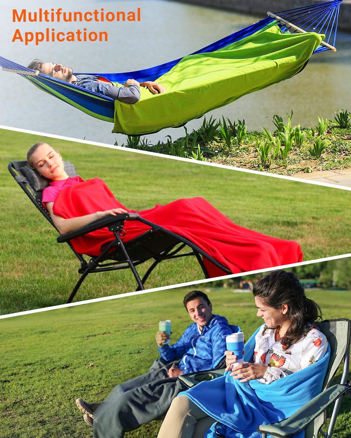 Waterproof and Warm Sleeping Bag by KingCamp: Ideal for Adults - Opticdeals