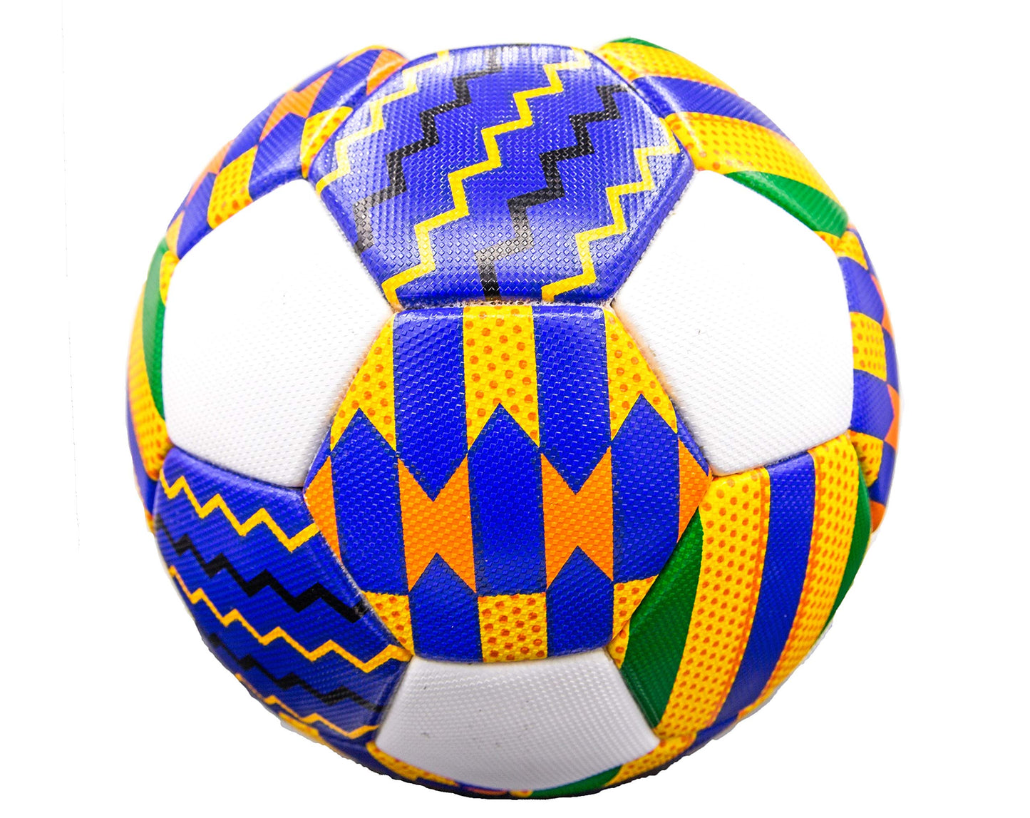 Soccer Ball Size 5 Boys Thermo Bonded Multi Color - Opticdeals