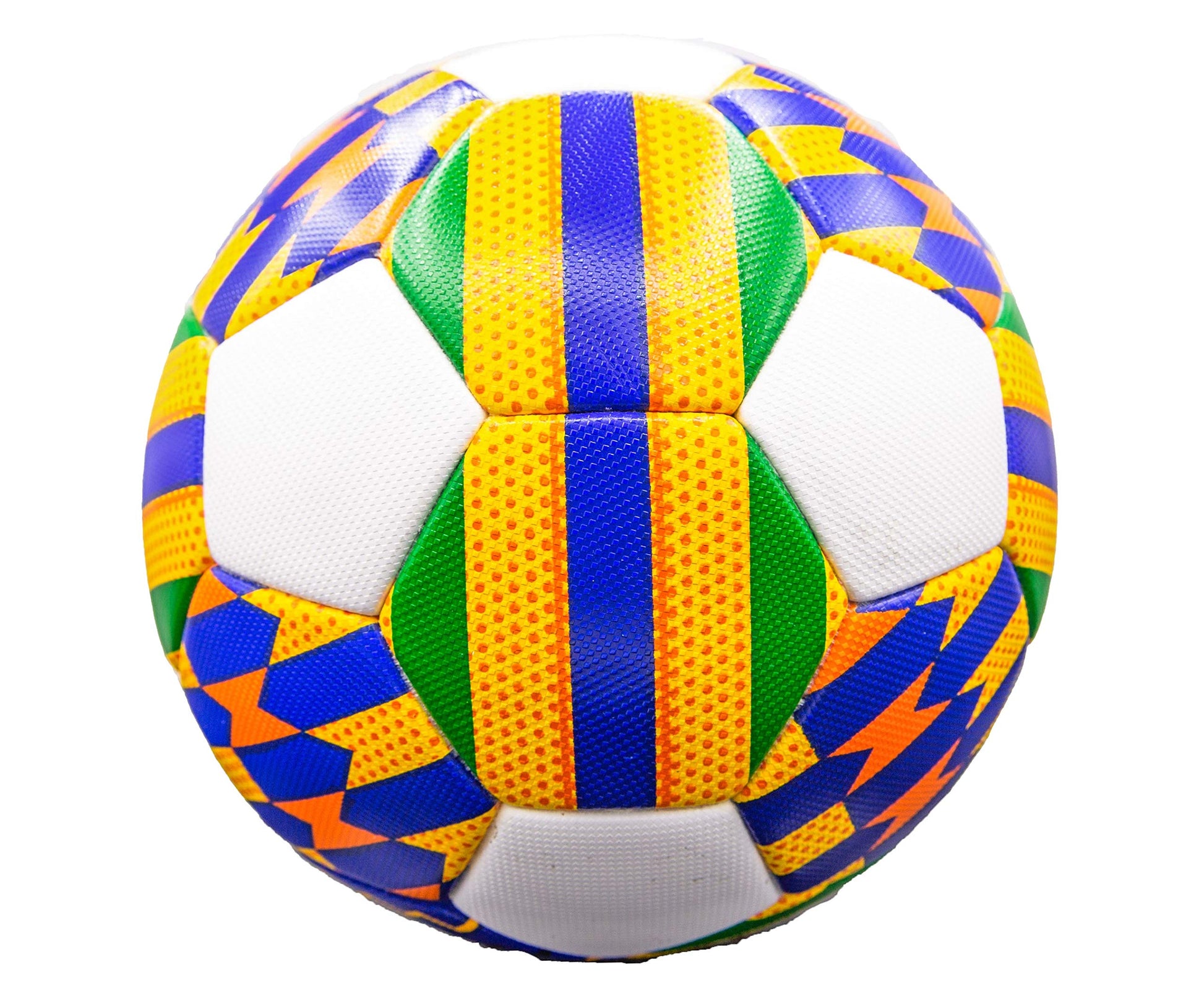 Soccer Ball Size 5 Boys Thermo Bonded Multi Color - Opticdeals