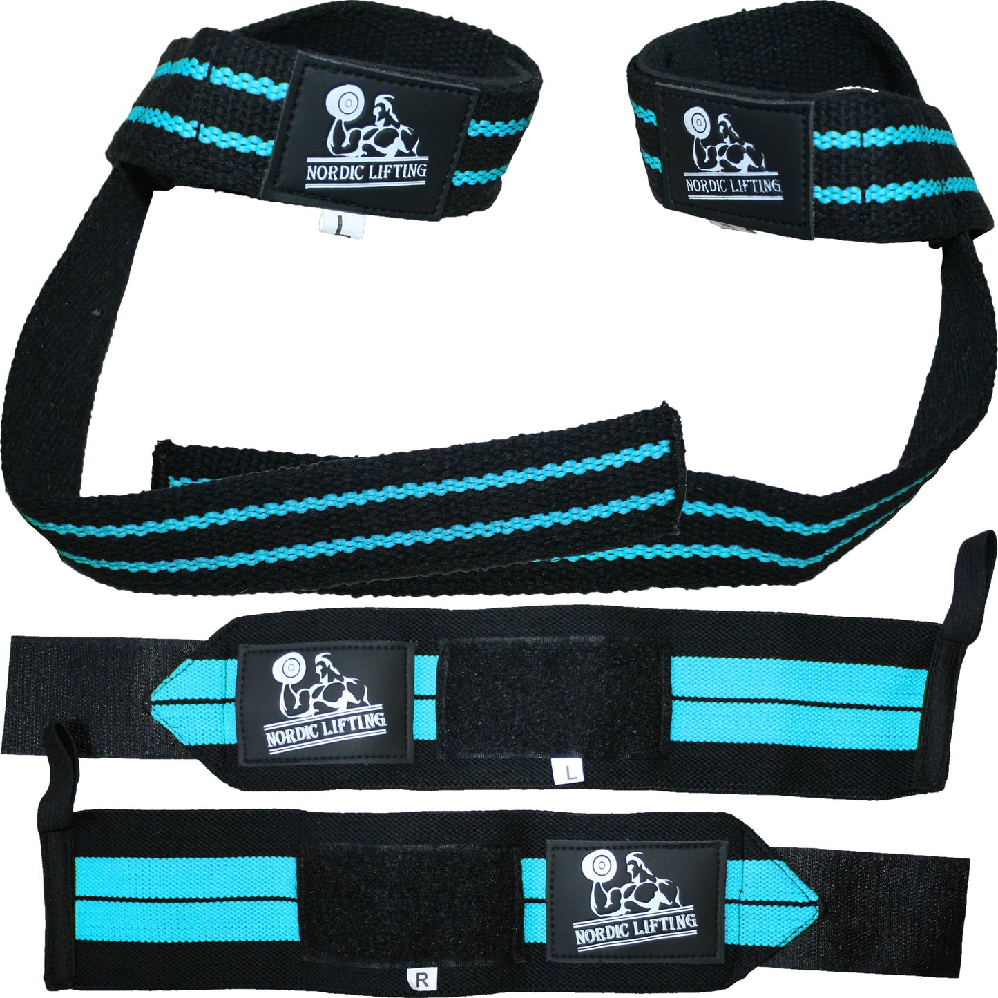 Wrist Wraps And Lifting Straps Bundle  Weightlifting,  Powerlifting  Bodybuilding Gear - Opticdeals