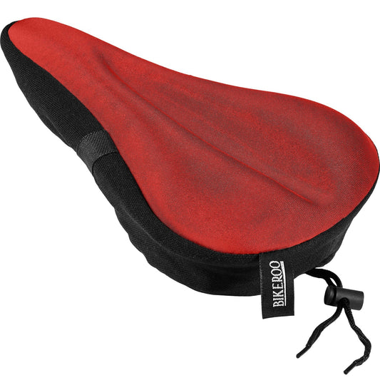 Bikeroo Bike Seat Cushion 11in x 7in Padded Gel Bike Seat Cover, Compatible with - Opticdeals