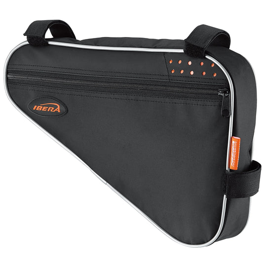 Ibera Bicycle Bike Triangle Frame Bag for Cycling, MTB, Mountain, Road Bikes (Medium) - Opticdeals