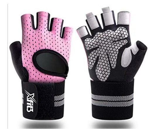 XFIT3 Workout Gloves Womens Size M Pink - Opticdeals