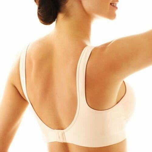 3484-Bali Comfort Revolution ComfortFlex Fit Wirefree Bra-M-Black